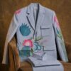 Premium Hand-Painted Zipper Bomber Jacket Set for Men for Carnival FUNCTION